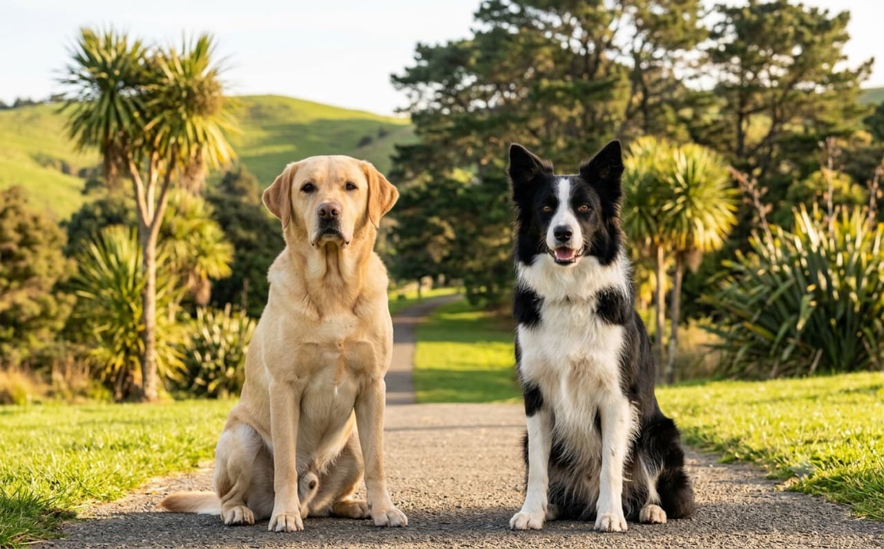 Compare pet breeds NZ — two breeds side by side
